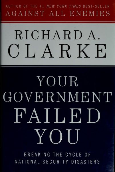 Your government failed you