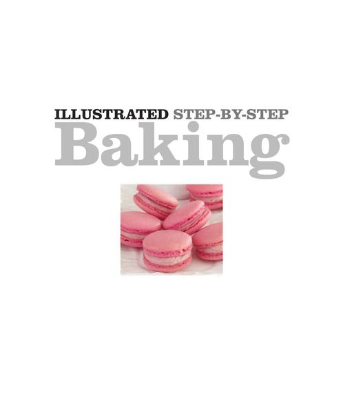 Illustrated step-by-step baking