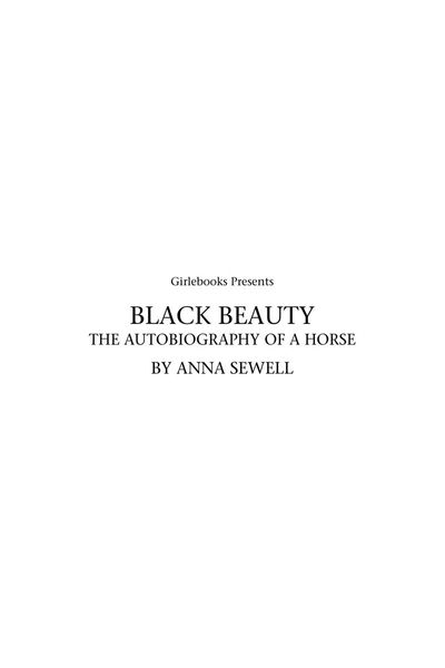 Black Beauty (Children's Classics)