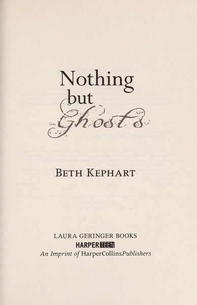 Nothing but ghosts