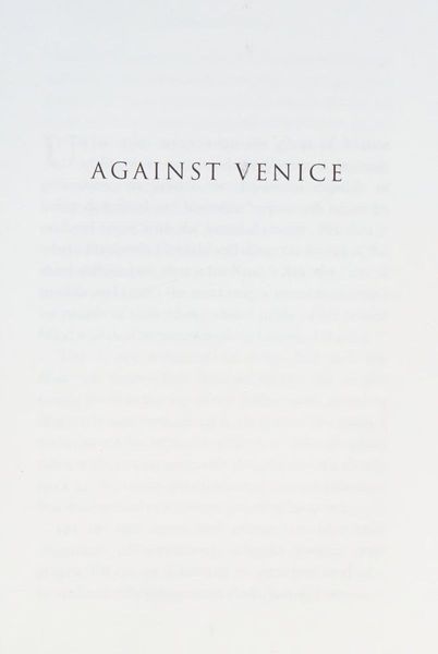 Against Venice