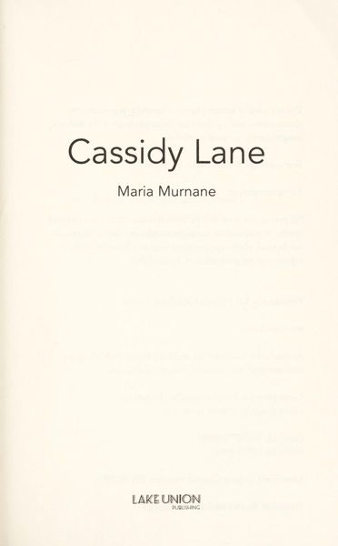 Cassidy Lane