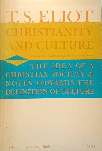 Christianity and Culture