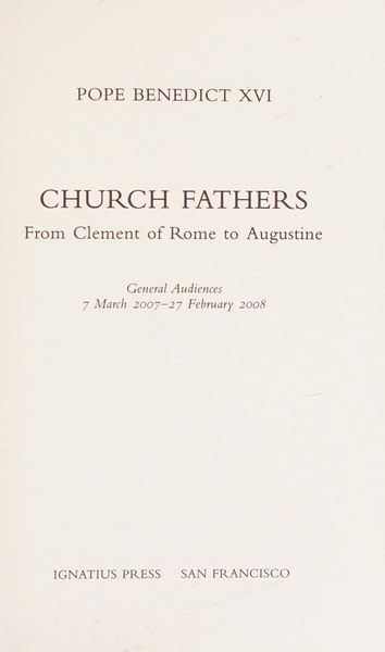 Church fathers