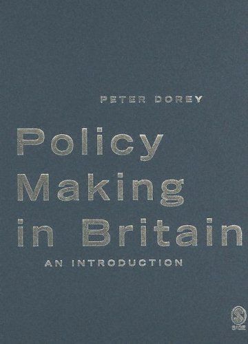 Policy Making in Britain