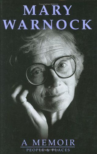 Mary Warnock: A Memoir