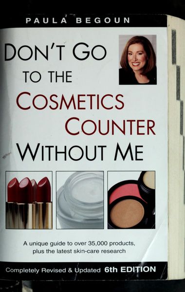 Don't go to the cosmetics counter without me