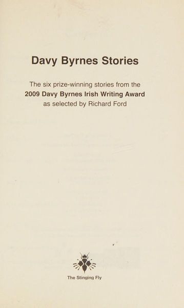 Davy Byrnes stories