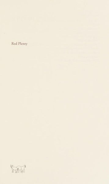 Red plenty