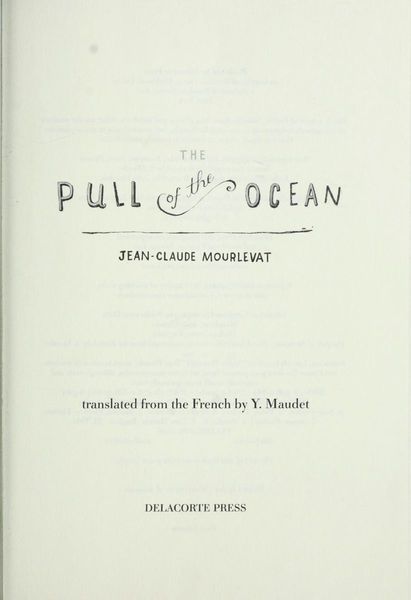 The pull of the ocean