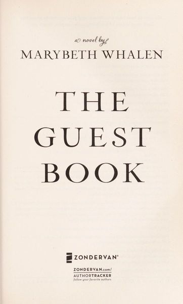 The guest book