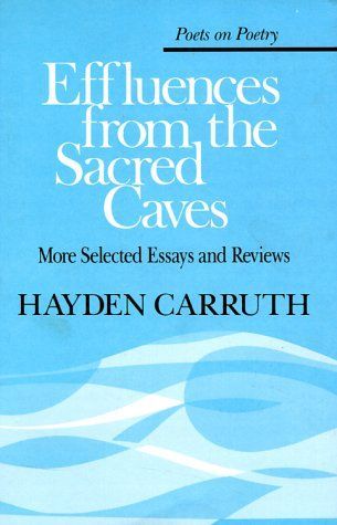 Effluences from the Sacred Caves