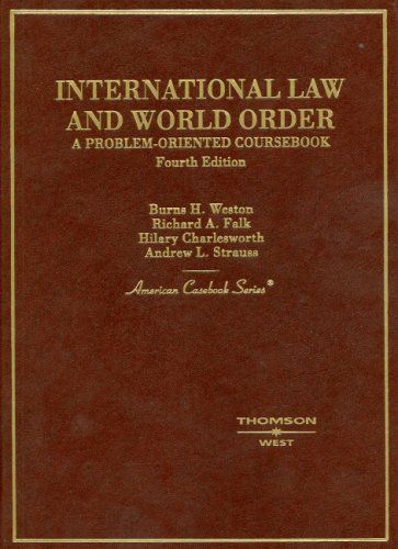 International Law and World Order