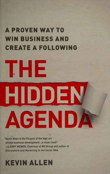 The hidden agenda