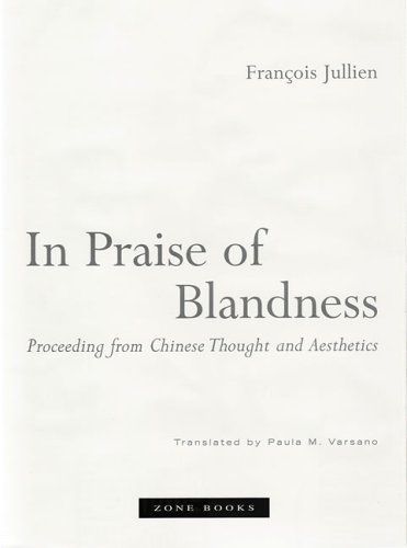 In Praise of Blandness