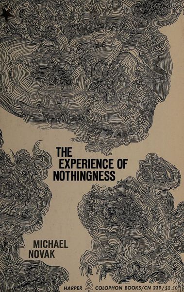 The experience of nothingness