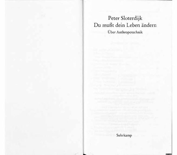 Du musst dein Leben ändern