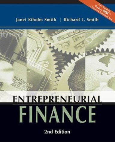 Entrepreneurial Finance