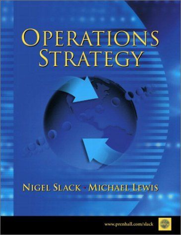 Operations Strategy