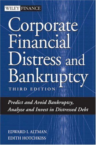 Corporate financial distress and bankruptcy