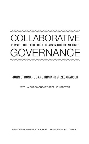 Collaborative governance