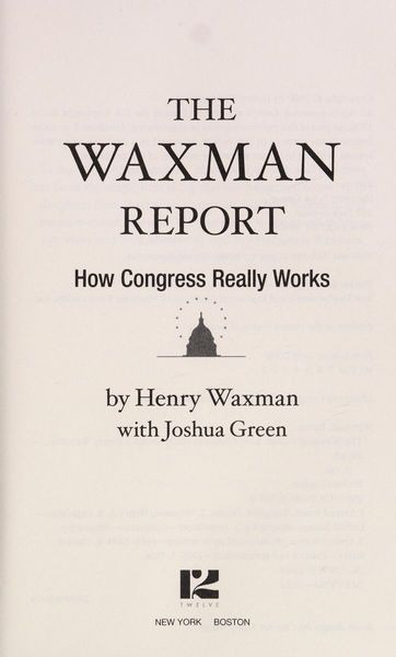 The Waxman Report