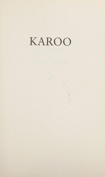 Karoo