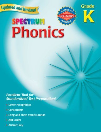 Spectrum Phonics, Kindergarten