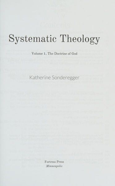 Systematic Theology