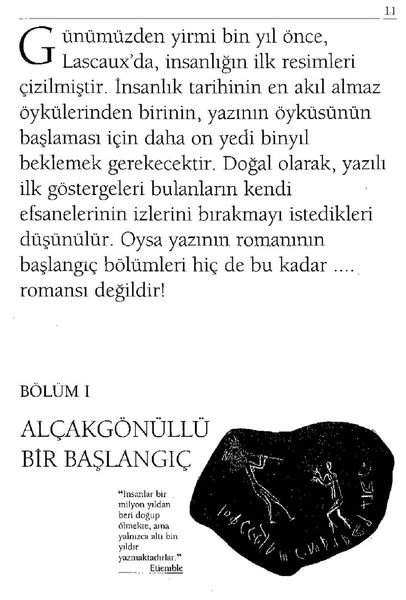 Yazı insanlıǧın belleǧi