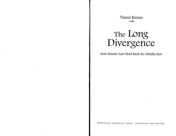 The long divergence