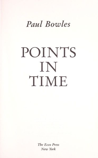 Points in Time