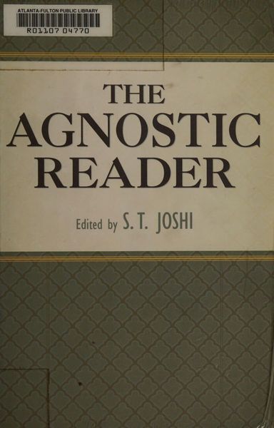 The agnostic reader