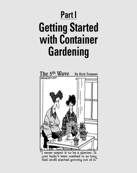 Container gardening for dummies