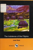 The indolence of the Filipino
