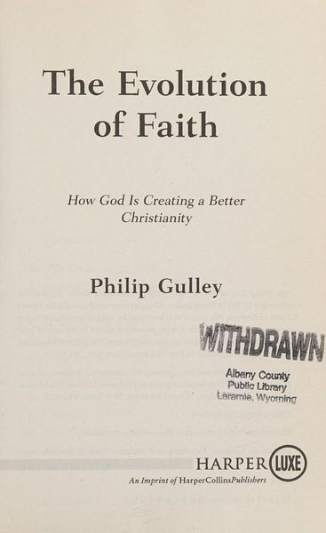 The evolution of faith