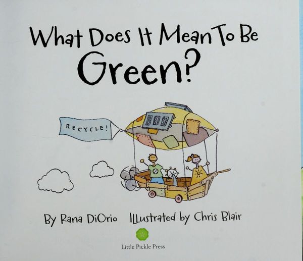 What does it mean to be green?