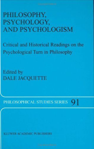 Philosophy, Psychology, and Psychologism