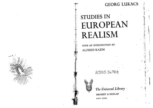 Studies in European Realism