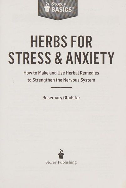 Herbs for stress & anxiety