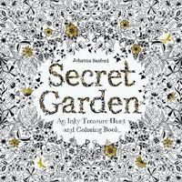 Secret Garden: An Inky Treasure Hunt and Coloring Book