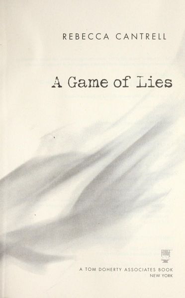 A game of lies