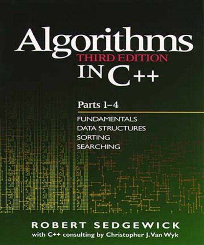 Algorithms in C++, Parts 1-4