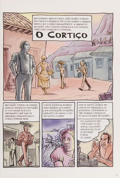 Literatura Brasileira Em Quadrinhos - O Cortico