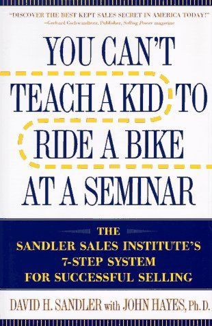 You Can't Teach a Kid to Ride a Bike at a Seminar