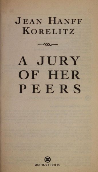 A jury of her peers