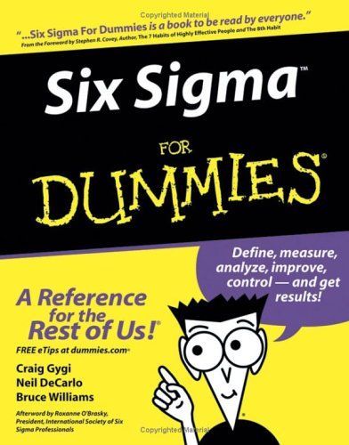 Six sigma for dummies