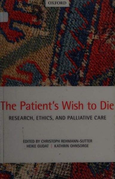 Patient's Wish to Die