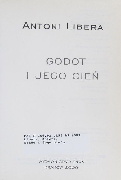 Godot i jego cień