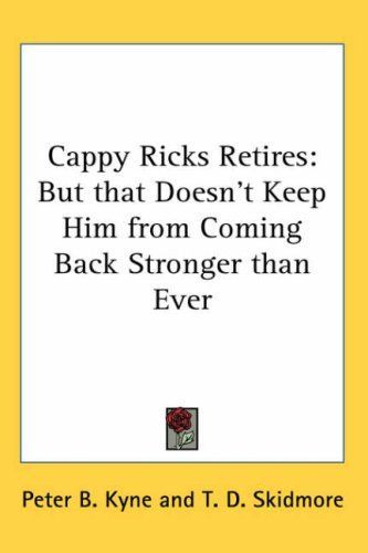 Cappy Ricks Retires